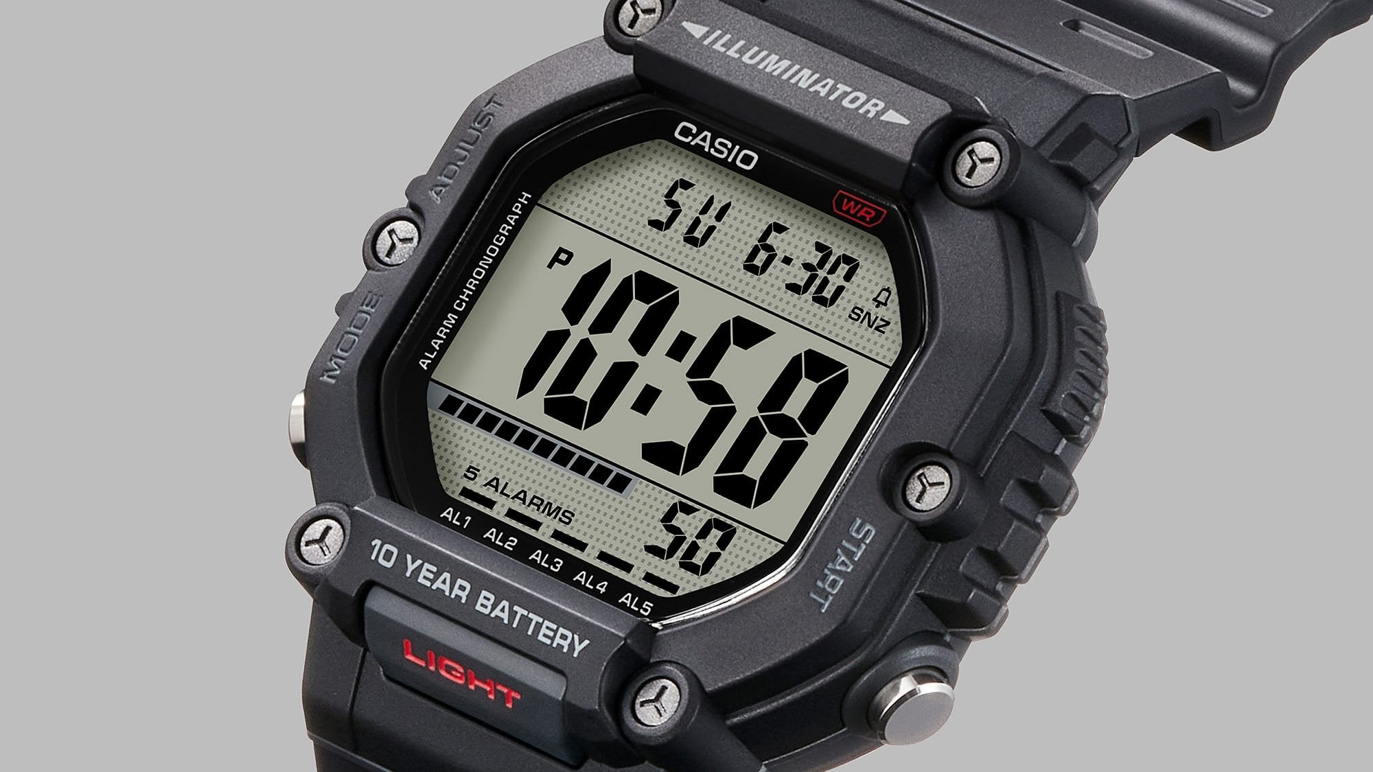 Casio Ae-1600h-1avef Timeless Collection Herrenuhr