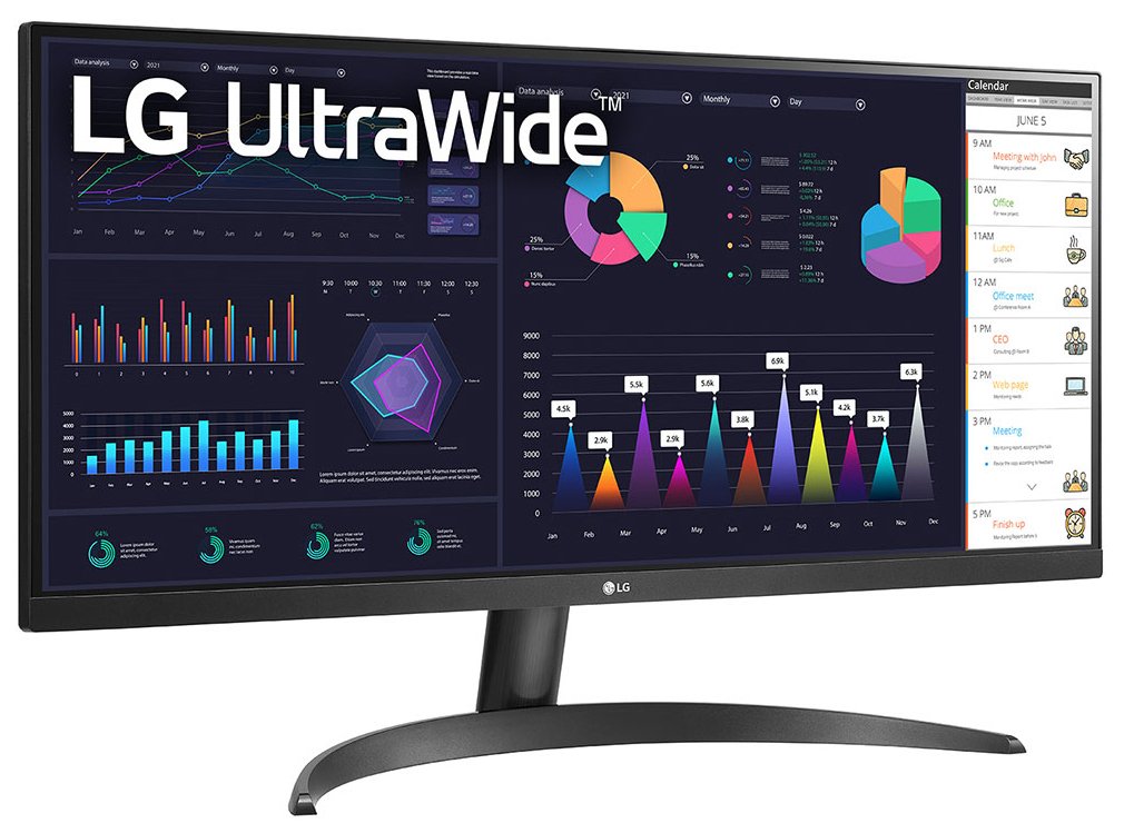 EAN 8806091766526 - LG 29WQ60A-B pantalla para PC 73,7 cm (29") 2560 x 1080 Pixeles Full HD LCD Negro imagen 3