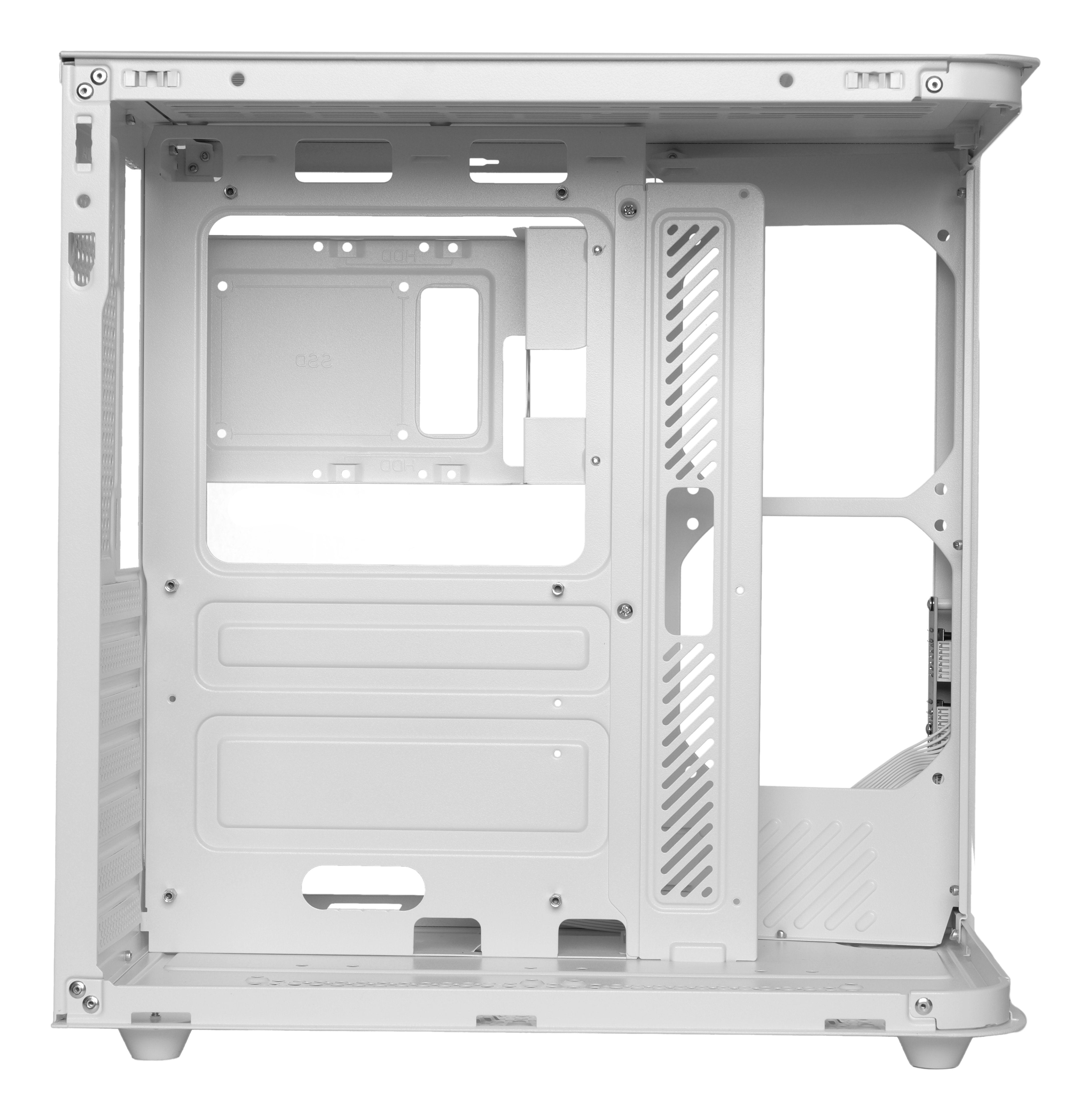 EAN 8435693111467 - Mars Gaming MC-CURVW Midi Tower Negro, Blanco imagen 5