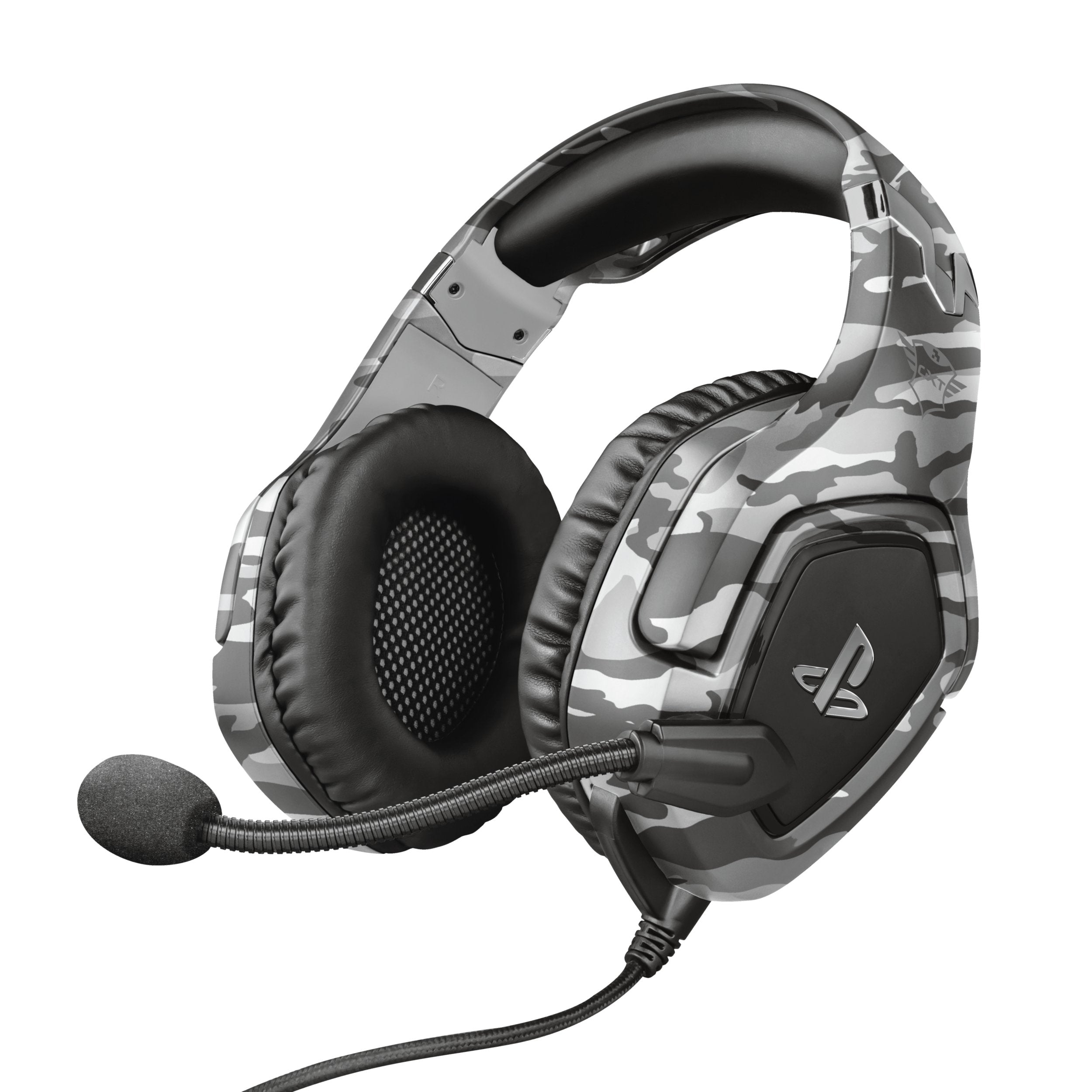 Auriculares Trust Gxt 488 Forze Ps4 Alámbrico Diadema Juego Negro, Gris