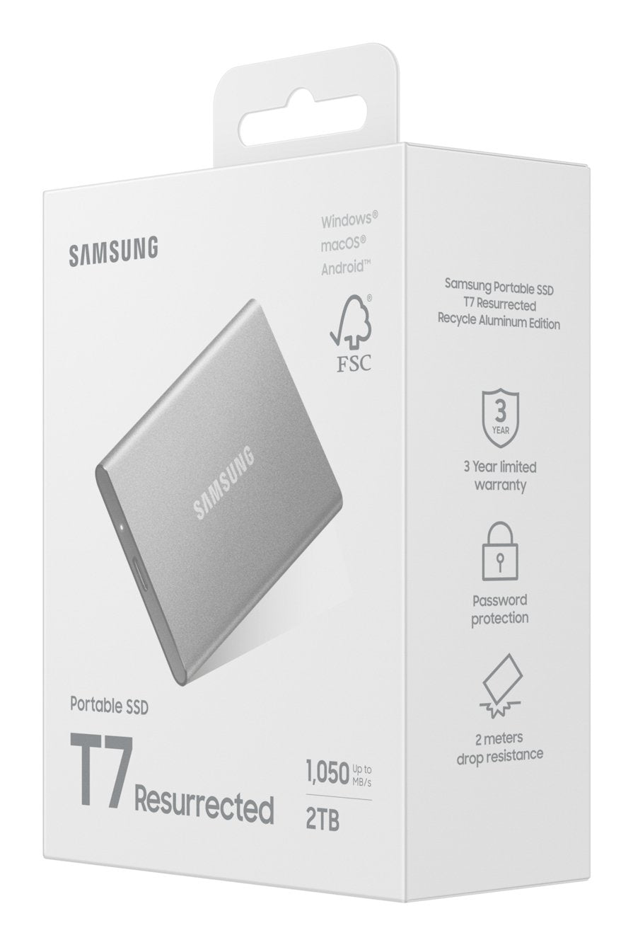 EAN 8806097817840 - Samsung MU-PD2T0G/WW unidad externa de estado sólido 2 TB USB Tipo C 3.2 Gen 2 (3.1 Gen 2) Plata imagen 11