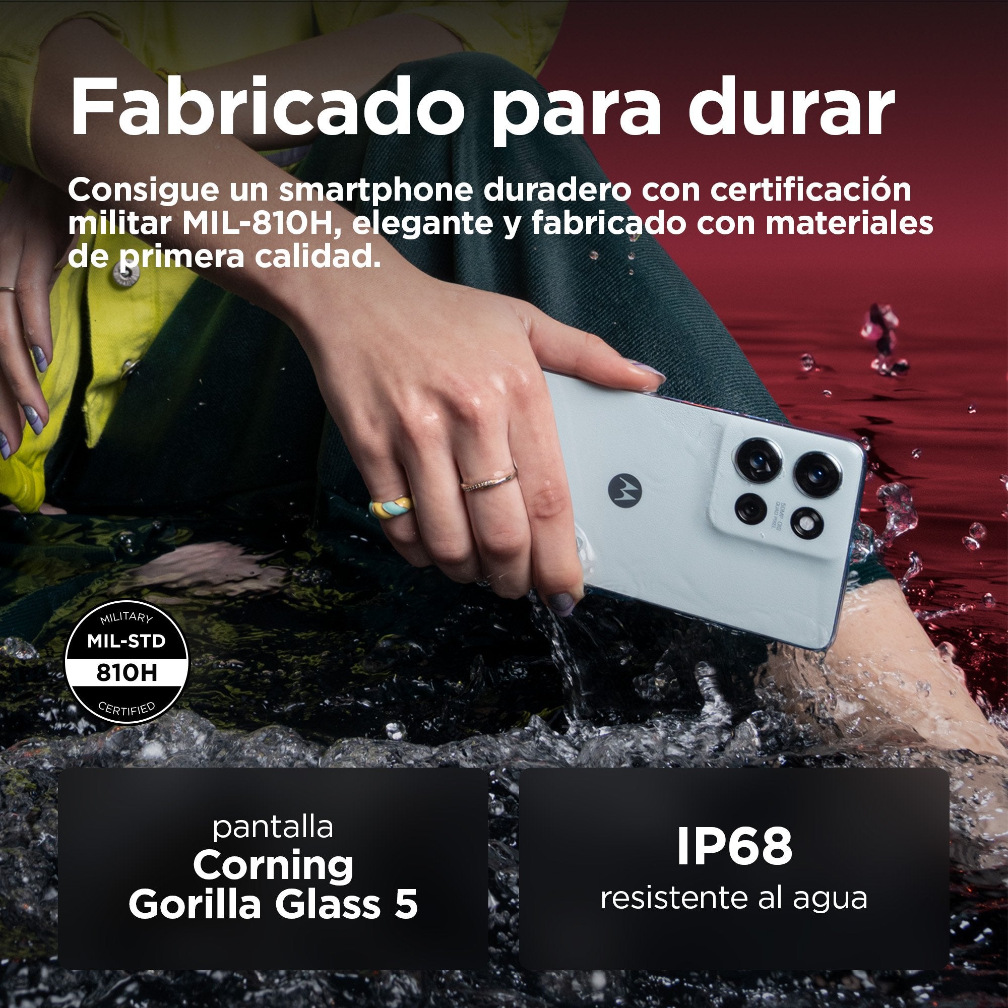 EAN 840023273681 - Motorola moto g75 5G 17,2 cm (6.78") Ranura híbrida Dual SIM Android 14 USB Tipo C 8 GB 256 GB 5000 mAh Ve imagen 5
