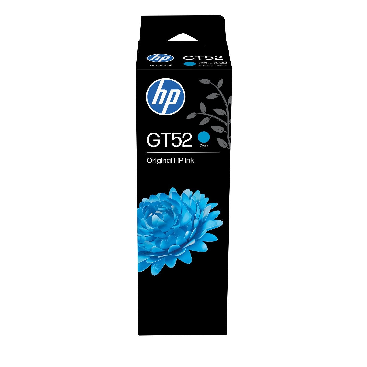 EAN 0190780132517 - HP GT52 Cyan Original Bottled Ink Cartridge for DeskJet GT SeriesPrinters imagen 1