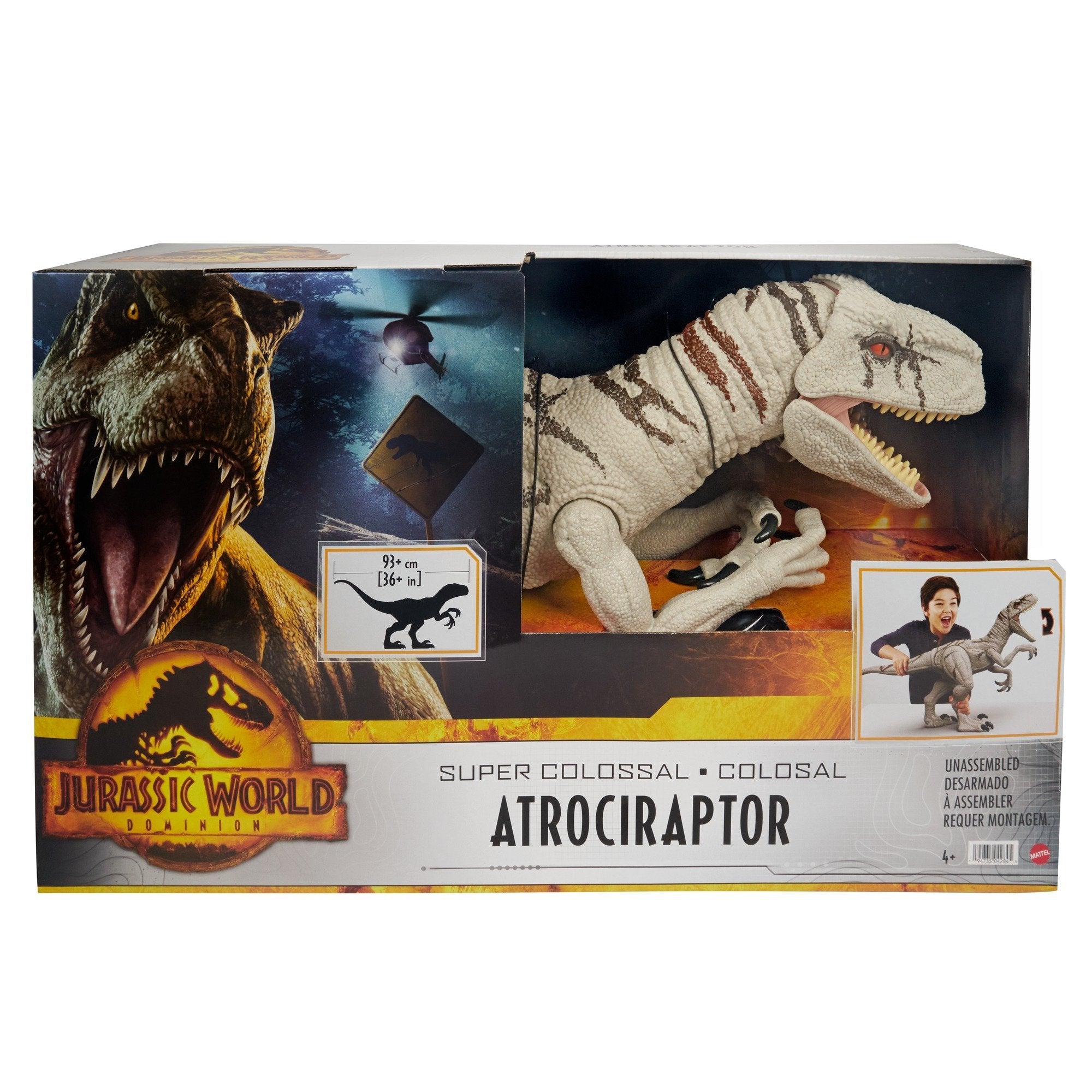 Figura Mattel Jurassic World Giant Dino Speed Hfr09