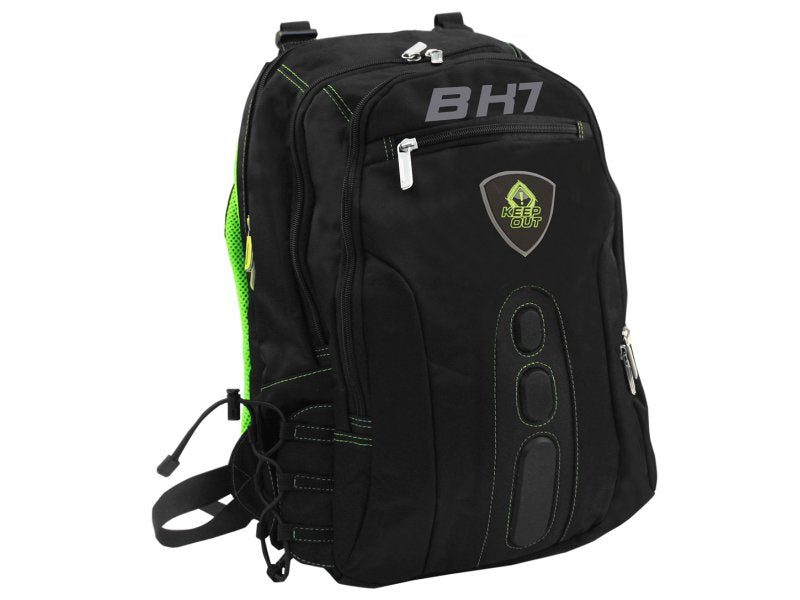 Keep Out Mochila Gaming Bk7 Negro Y Verde 15,6\1