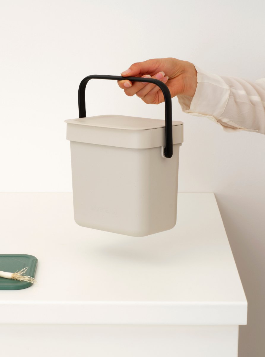 Brabantia Sort & Go Abfallbehäl. Soft Beige 3 L
