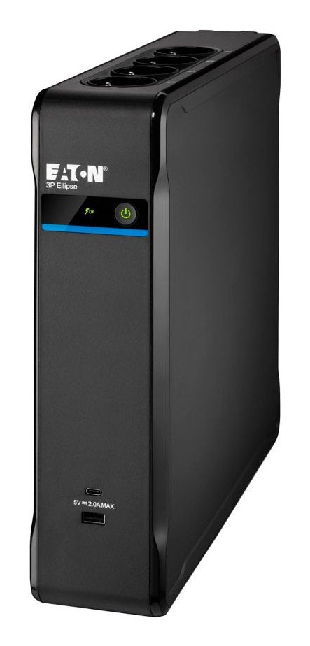Sai Eaton 3p Ellipse Ups Sistema De Alimentación Ininterrumpida (Ups) En Espera (Fuera De Línea) O Standby (Offline) 1,7 Kva 1040 W 8 Salidas Ac