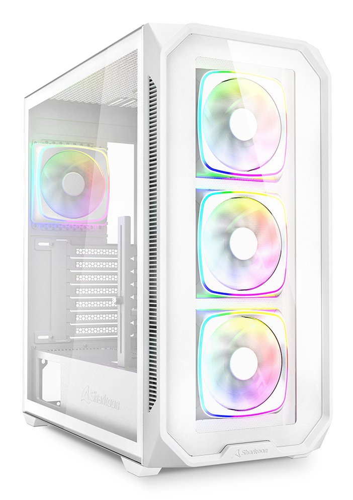 EAN 4044951041848 - Sharkoon AK5G RGB Midi Tower Blanco imagen 1