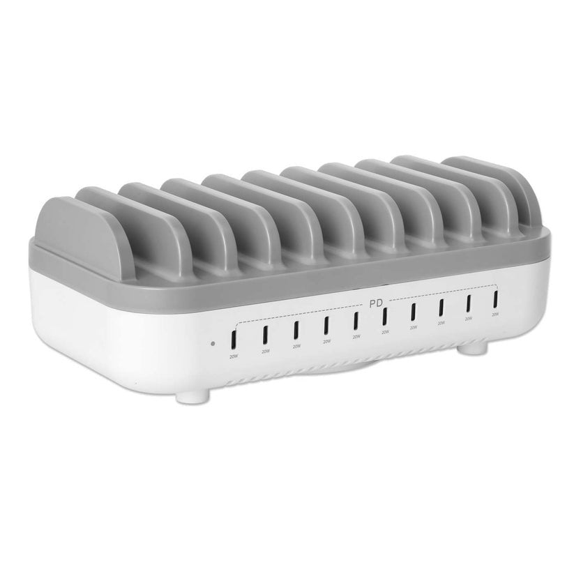 EAN 766623102766 - Manhattan 102766 organizador para estación de carga Blanco, Gris imagen 3