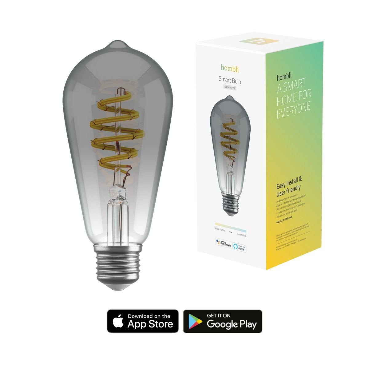 EAN 8719323918153 - Hombli HBEB-0211 iluminación inteligente Bombilla inteligente Wi-Fi 5,5 W imagen 2
