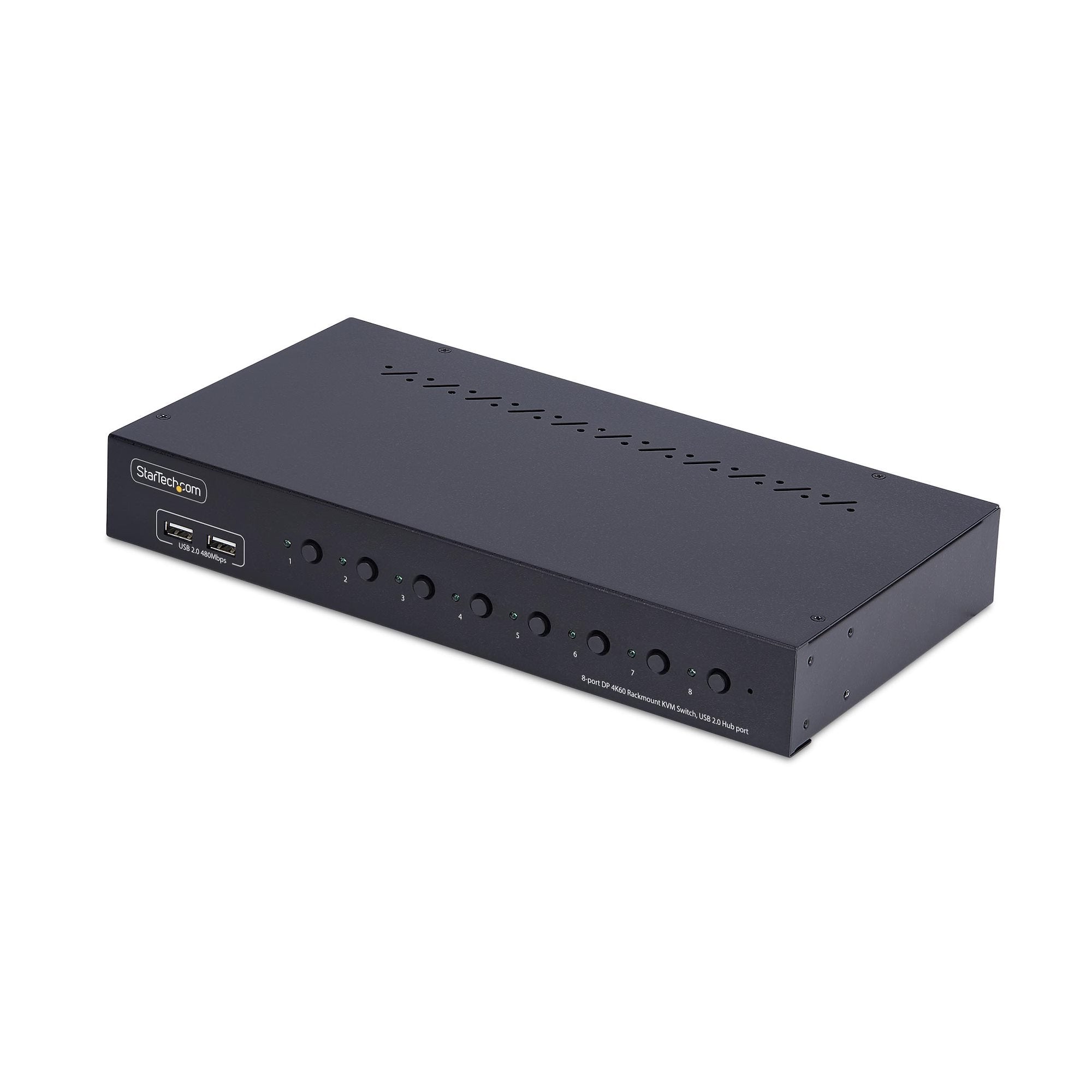 Startech.Com R8ad122-Kvm-Switch Interruptor Kvm Montaje En Rack Negro