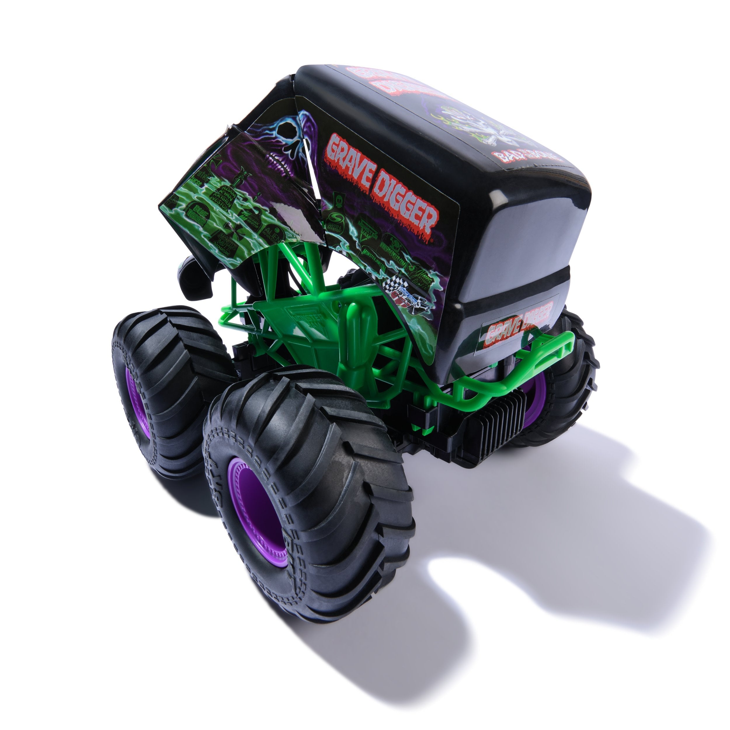 Spinmaster Monster Jam - Smash 'N Bash Grave Digger, (Massstab 1:15) 6072500