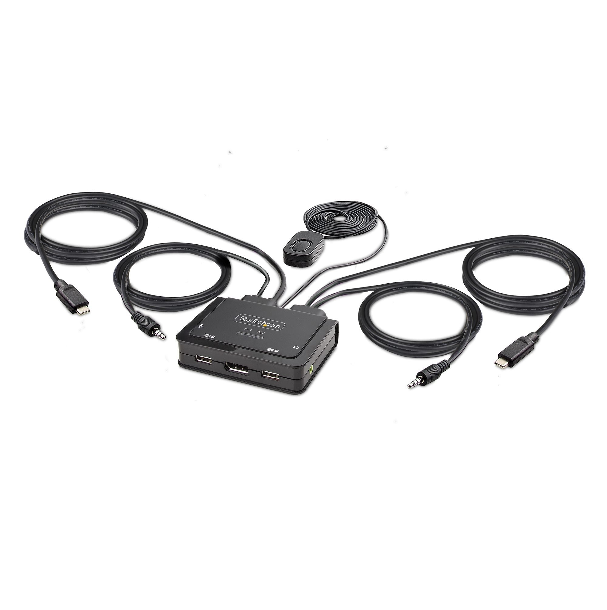 EAN 0065030899352 - StarTech.com C2-D46-UC2-CBL-KVM interruptor KVM Negro imagen 1