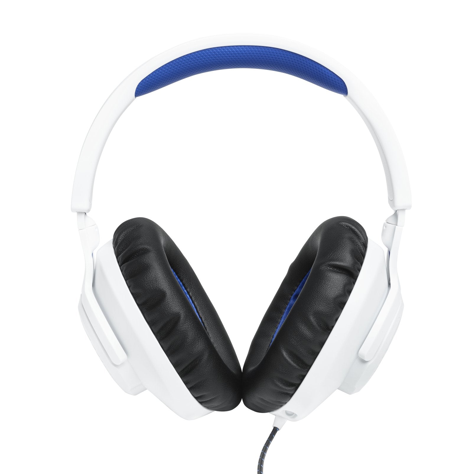 Jbl Quantum 100p Console White + Blue Auriculares Gaming Overear Con Cable