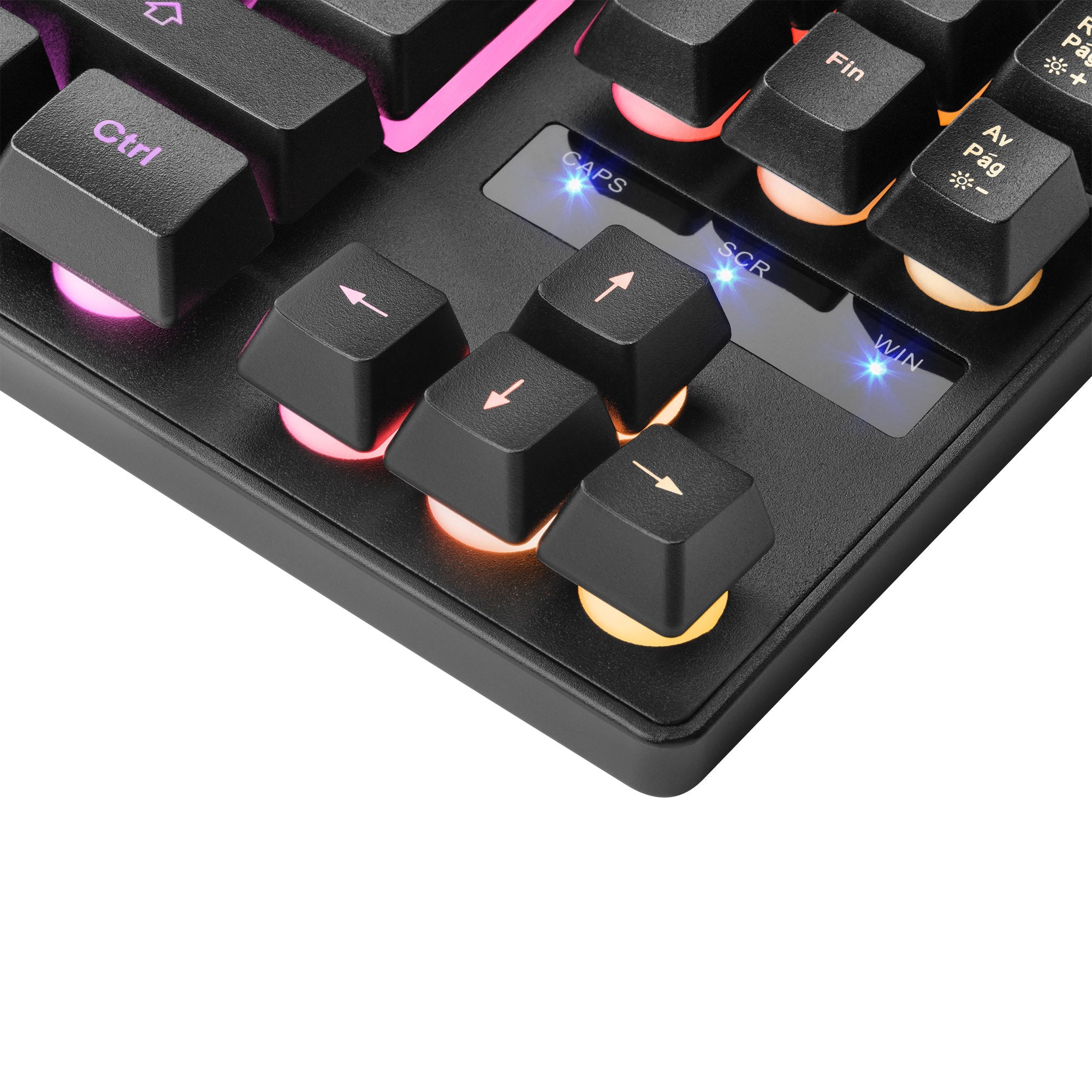 EAN 4718009158511 - Mars Gaming MKTKLPT teclado Juego USB QWERTY Negro imagen 6