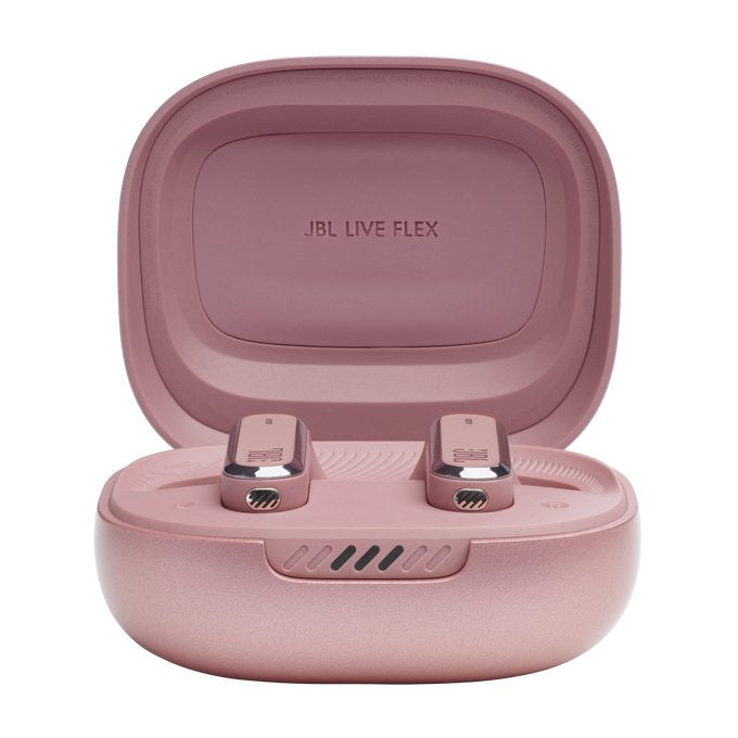 Auriculares  Jbl Live Flex Rosa Con Cancelación De Ruido (Anc)  Bluetooth