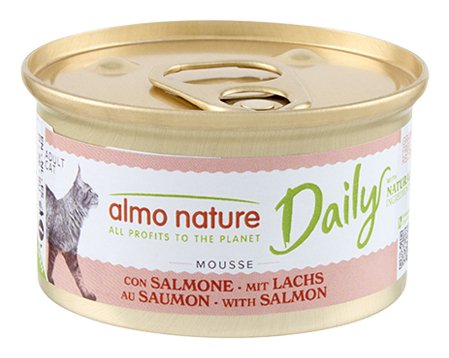 Almo Nature Mousse Menú Diario Con Salmón - Lata 85g