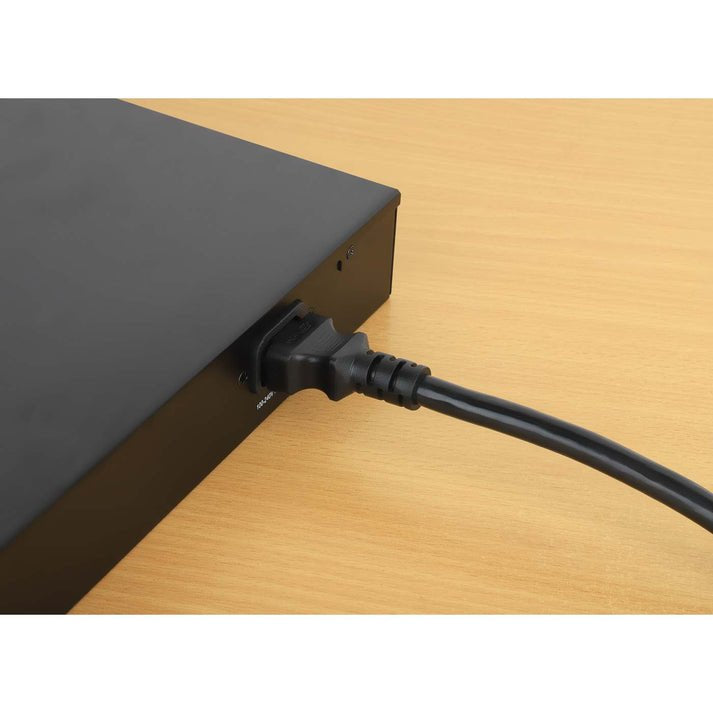 Manhattan Cable De Alimentacion C13 A C14 5m Negrom Negro