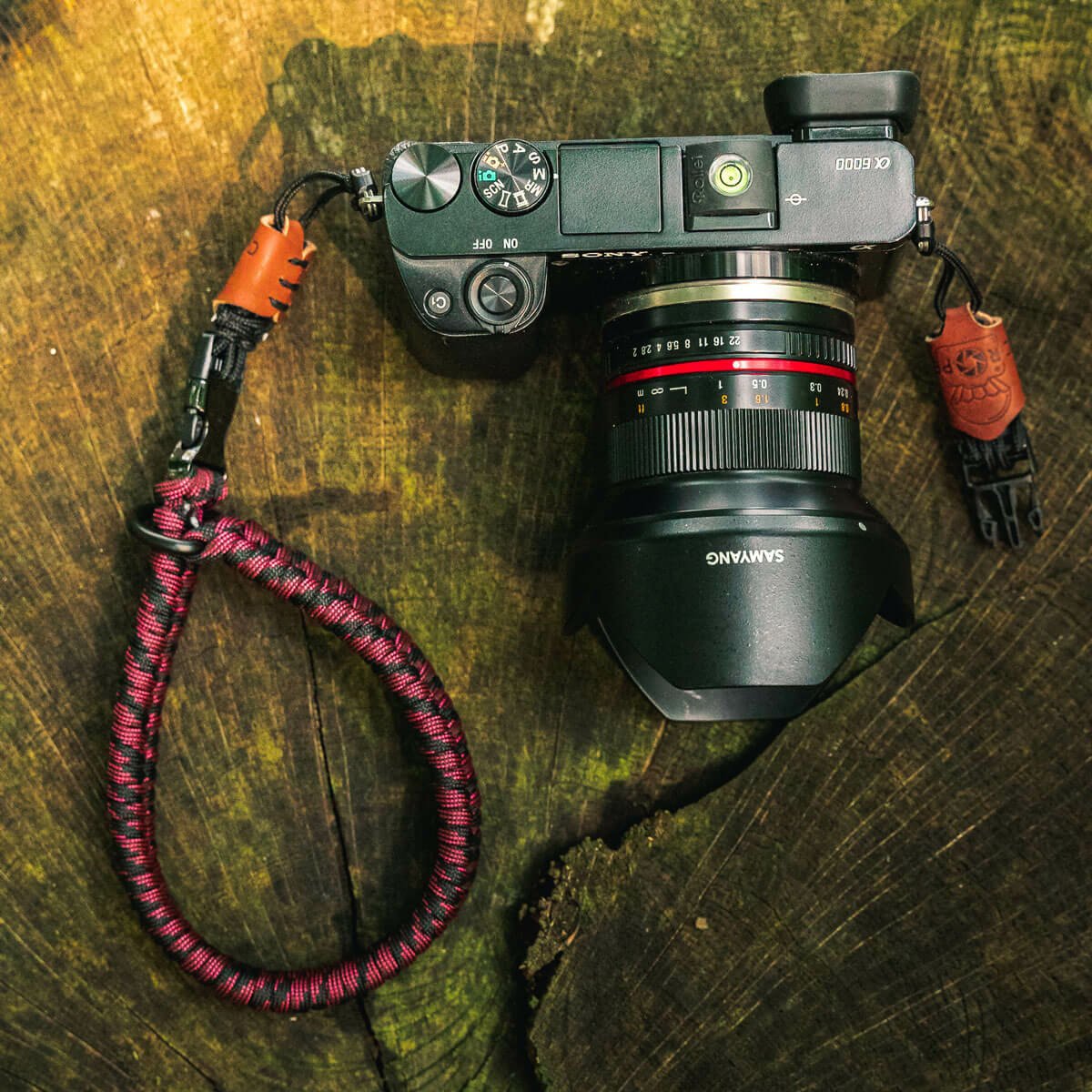 C-Rope Camara Handschlaufe Claw Aus Paracord 30cm Rojoretail