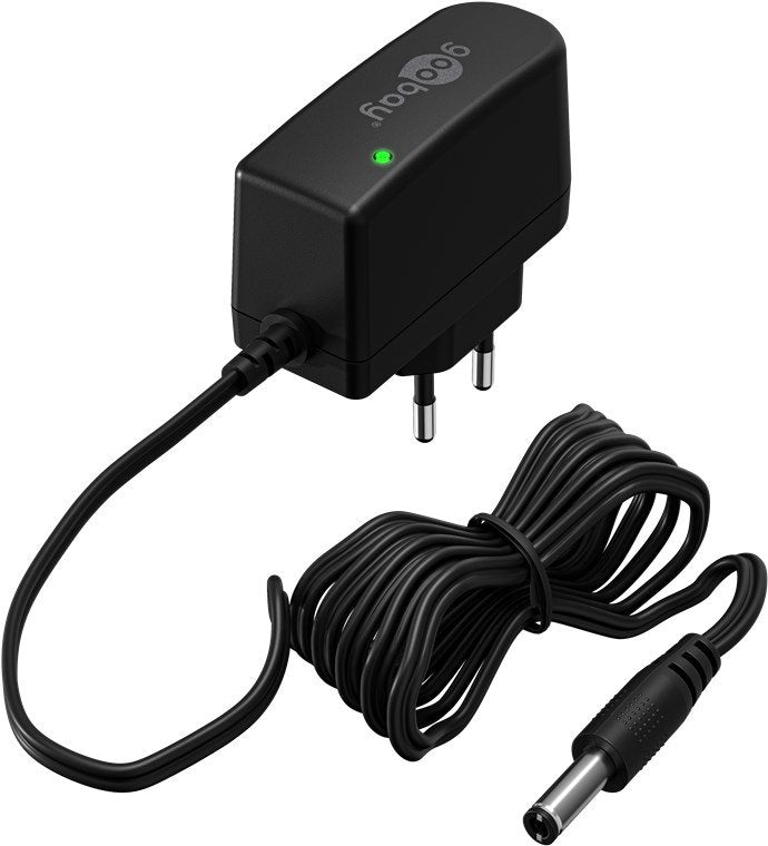 Goobay 64977 Cargador De Dispositivo Móvil Escáner, Teléfono Negro Corriente Alterna, Cc Interior