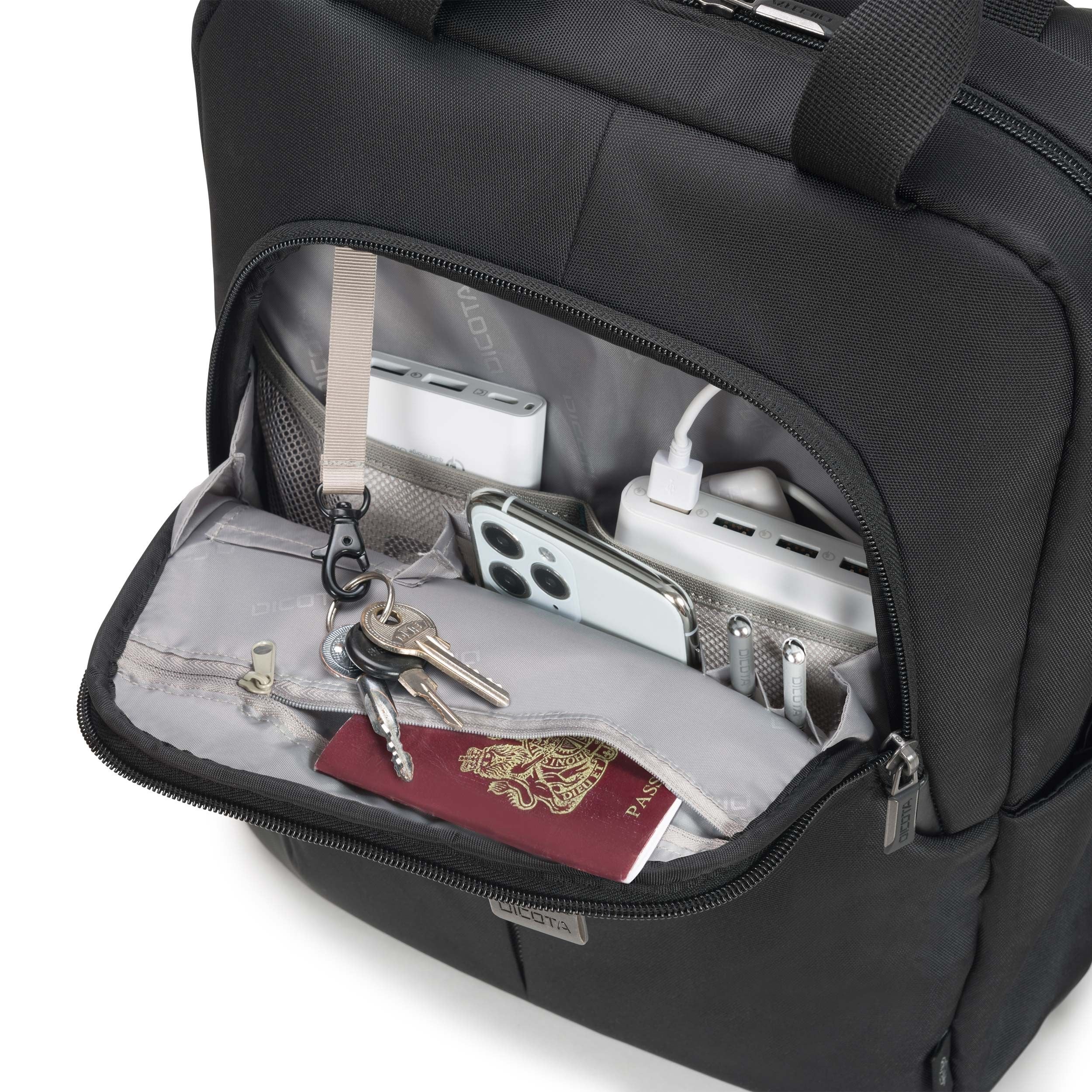 EAN 7640186417662 - DICOTA D31820-DFS maletines para portátil 38,1 cm (15") Mochila Negro imagen 5