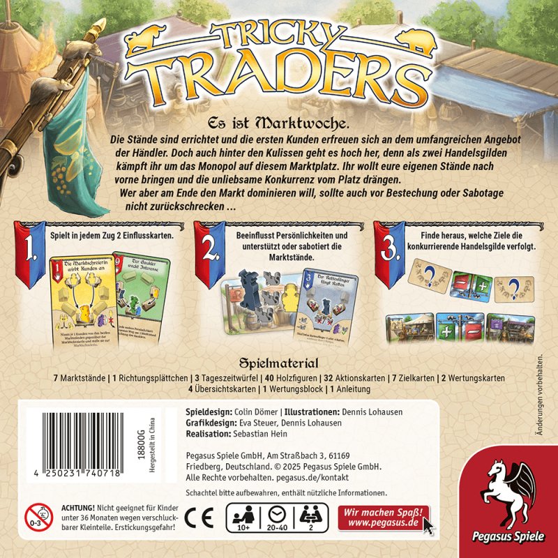 Pegasus Tricky Traders 18800g