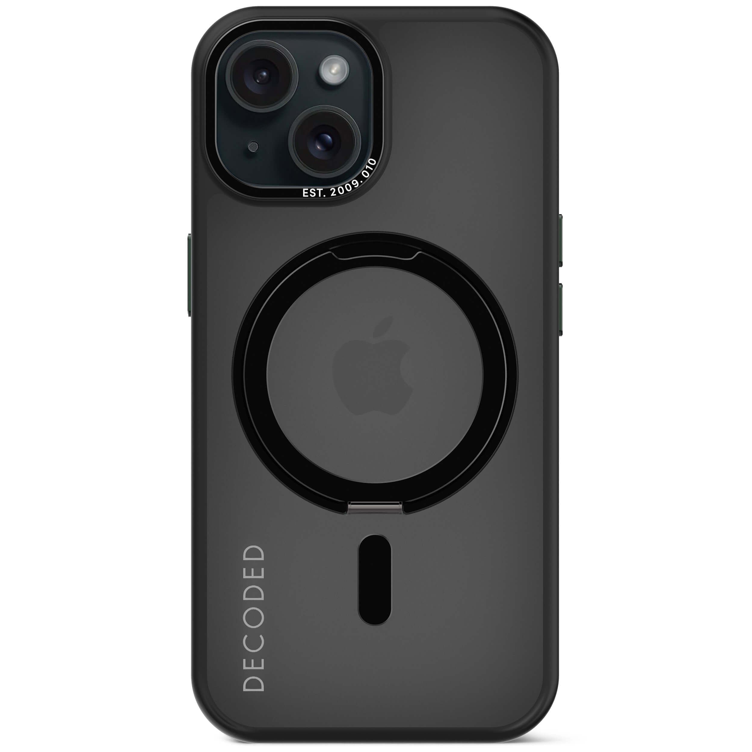 EAN 8720593010706 - Decoded D24IPO15LSBC1FK funda para teléfono móvil 15,5 cm (6.1") Negro, Transparente imagen 2