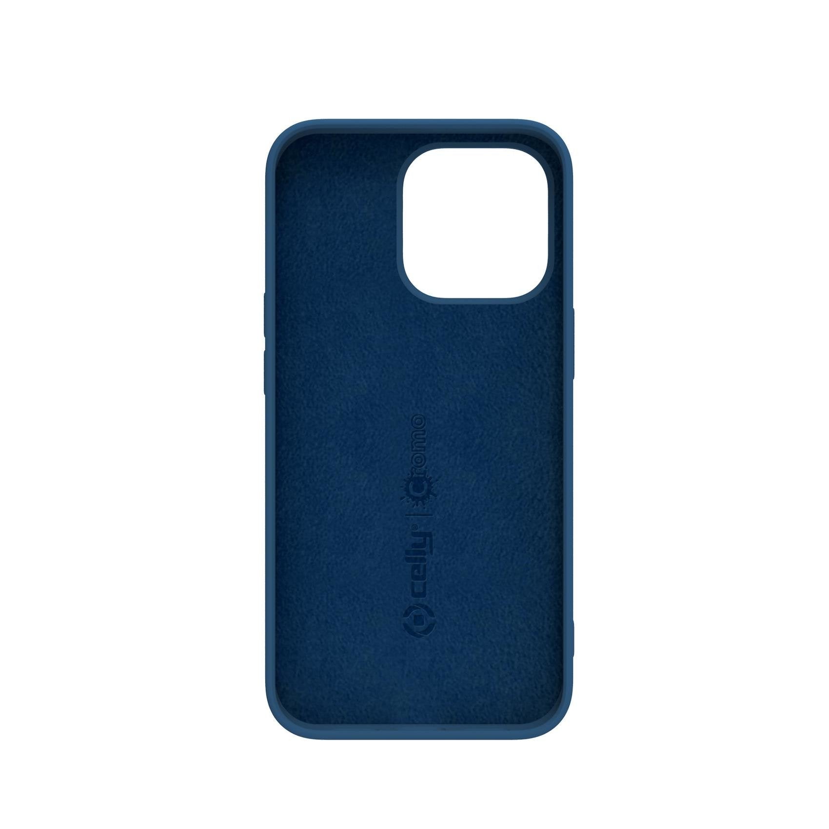 Celly Cromo Funda Para Iphone 14 Pro (6.1") Azul