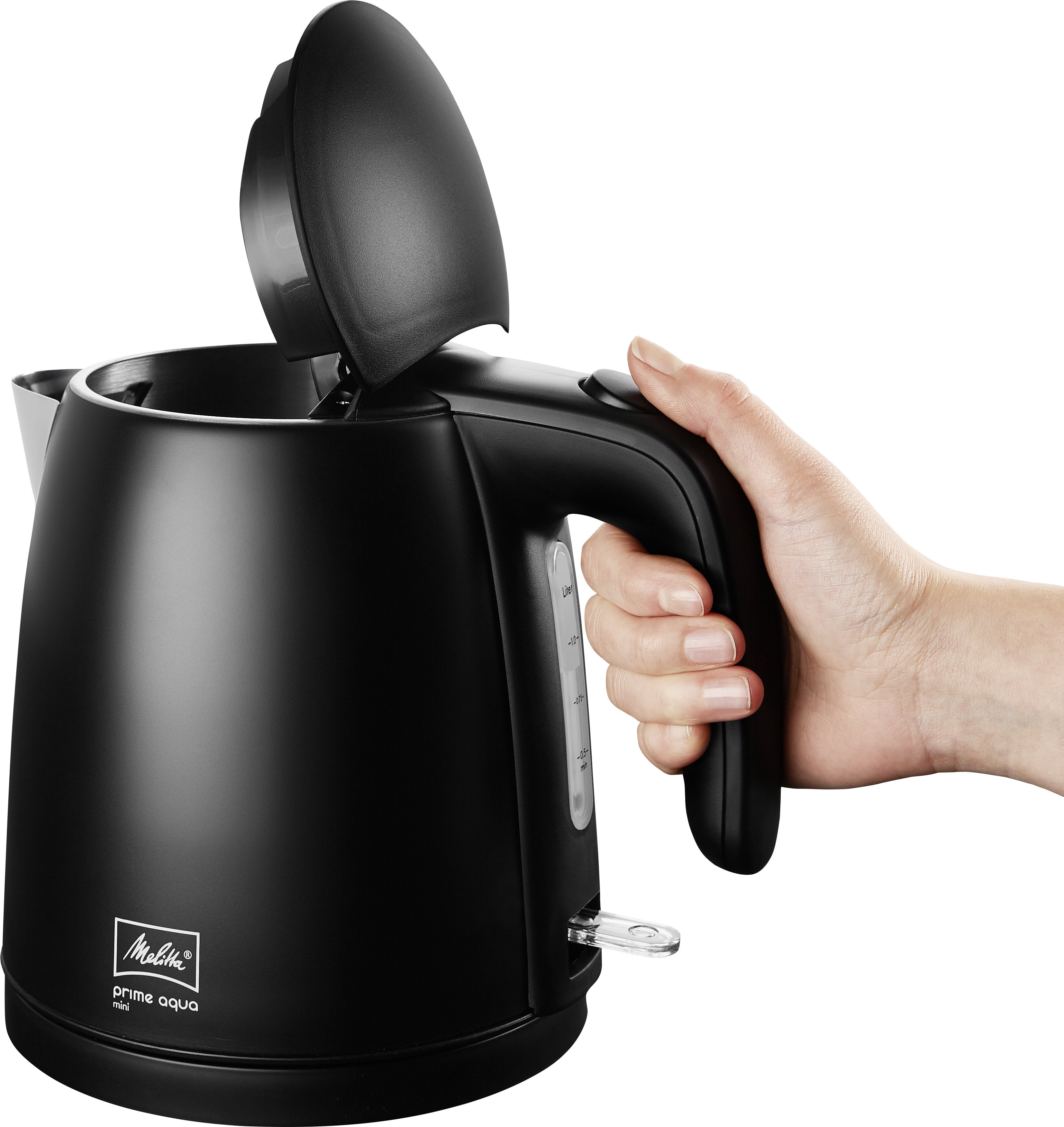 Hervidor Electrico Prime Aqua Mini Black Edition