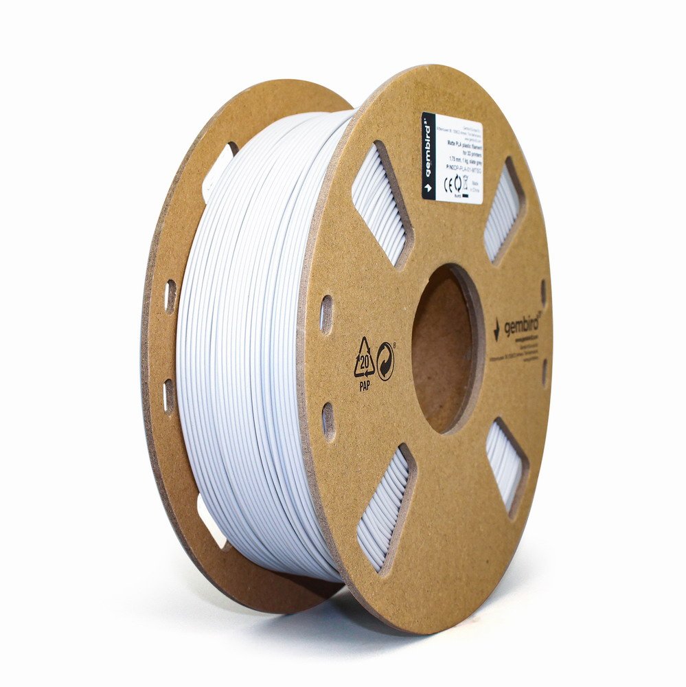 Gembird Filament Matte Pla Slate Grey 1.75mm 1kg