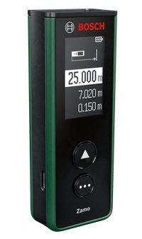 EAN 4059952569604 - Bosch Zamo Medidor láser de distancias Negro, Verde 25 m imagen 3