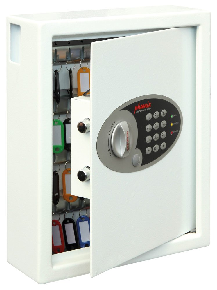 EAN 5032548000841 - Phoenix Safe Co. KS0032E Caja fuerte de pared 7,5 L Acero Blanco imagen 3