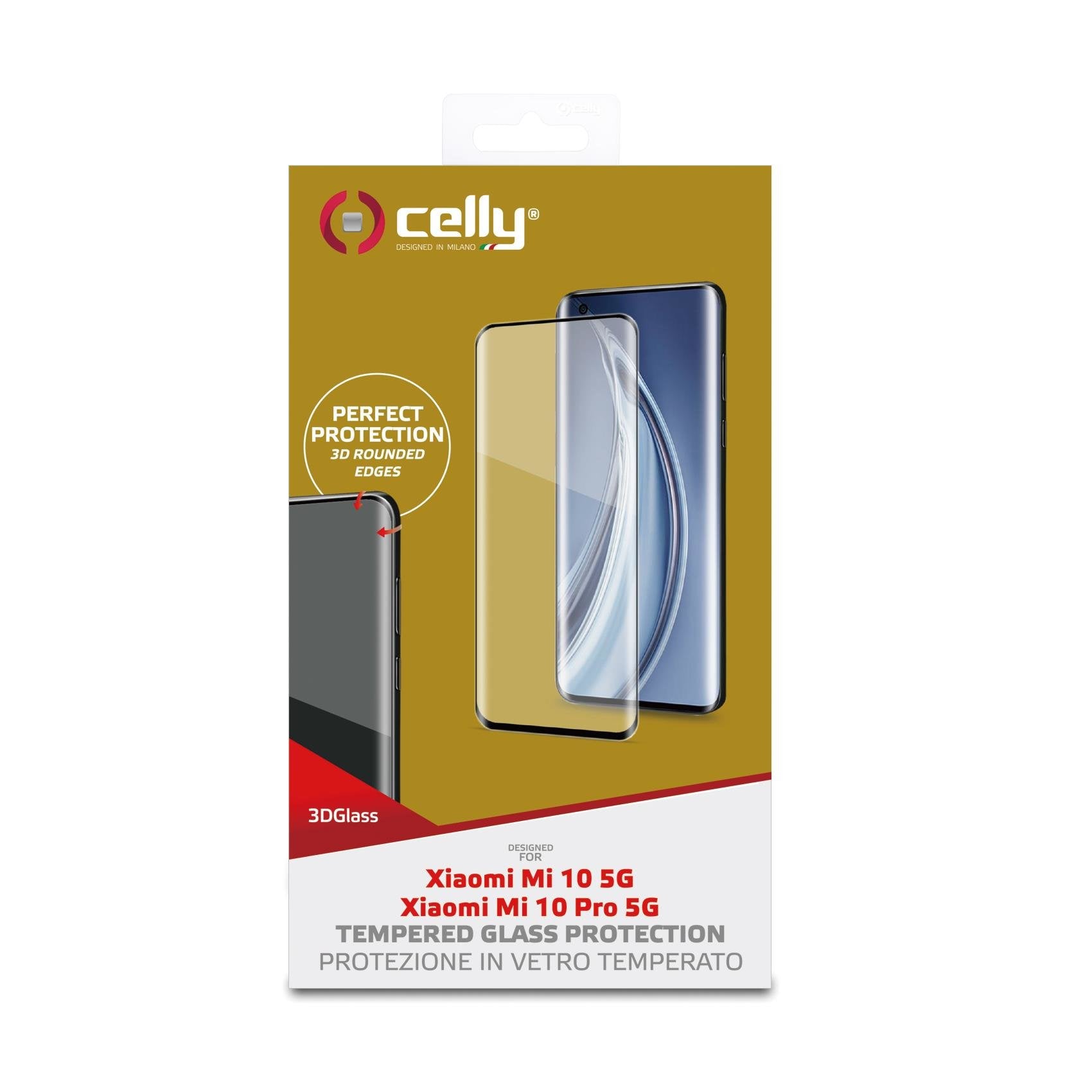 EAN 8021735759454 - Celly 3D Glass Protector de pantalla Xiaomi 1 pieza(s) imagen 3