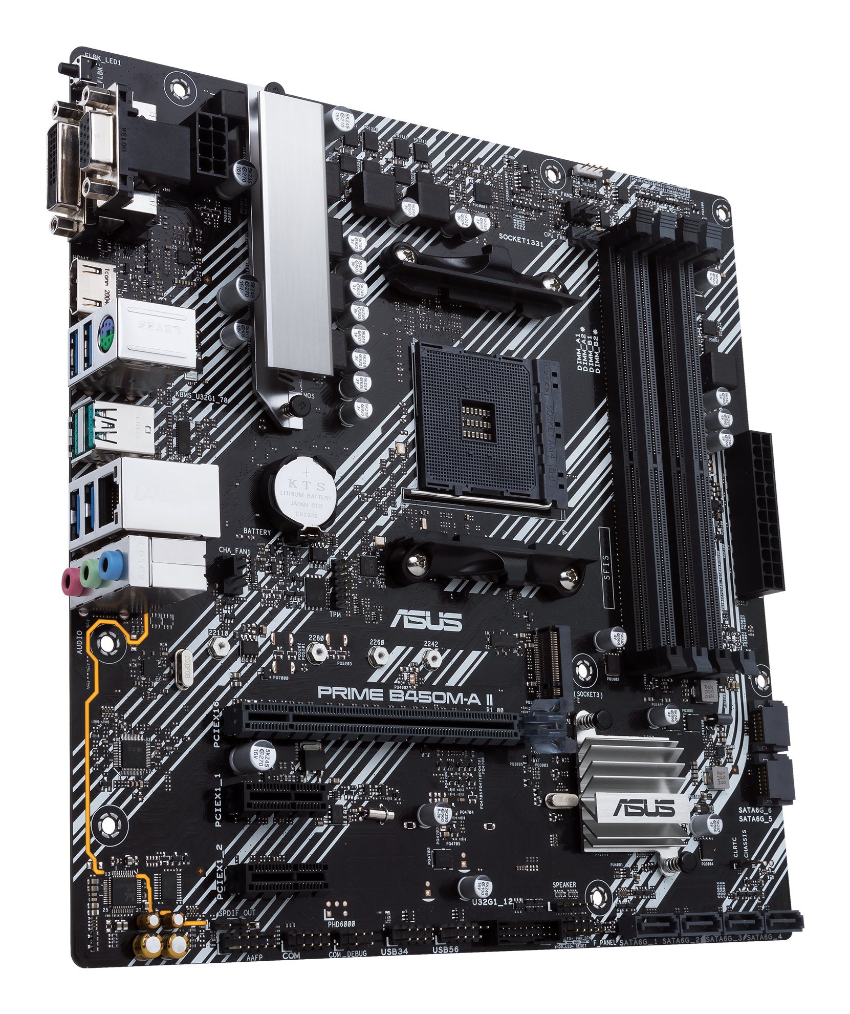 Placa Base Asus Am4 Prime B450m-A Ii M-Atx/4xddr4/4xsata6/1xusb 3.1+2xusb 2.0 90mb15z0-M0eay0