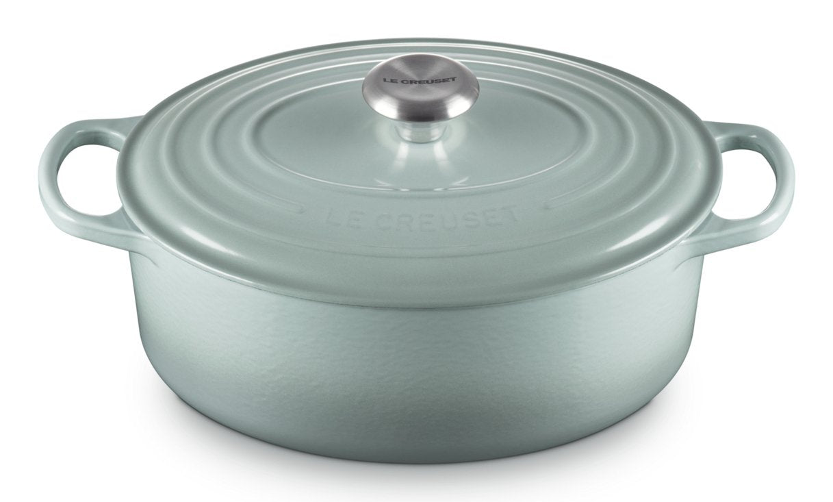 Le Creuset Signature Bräter Oval 29 Cm Sea Salt