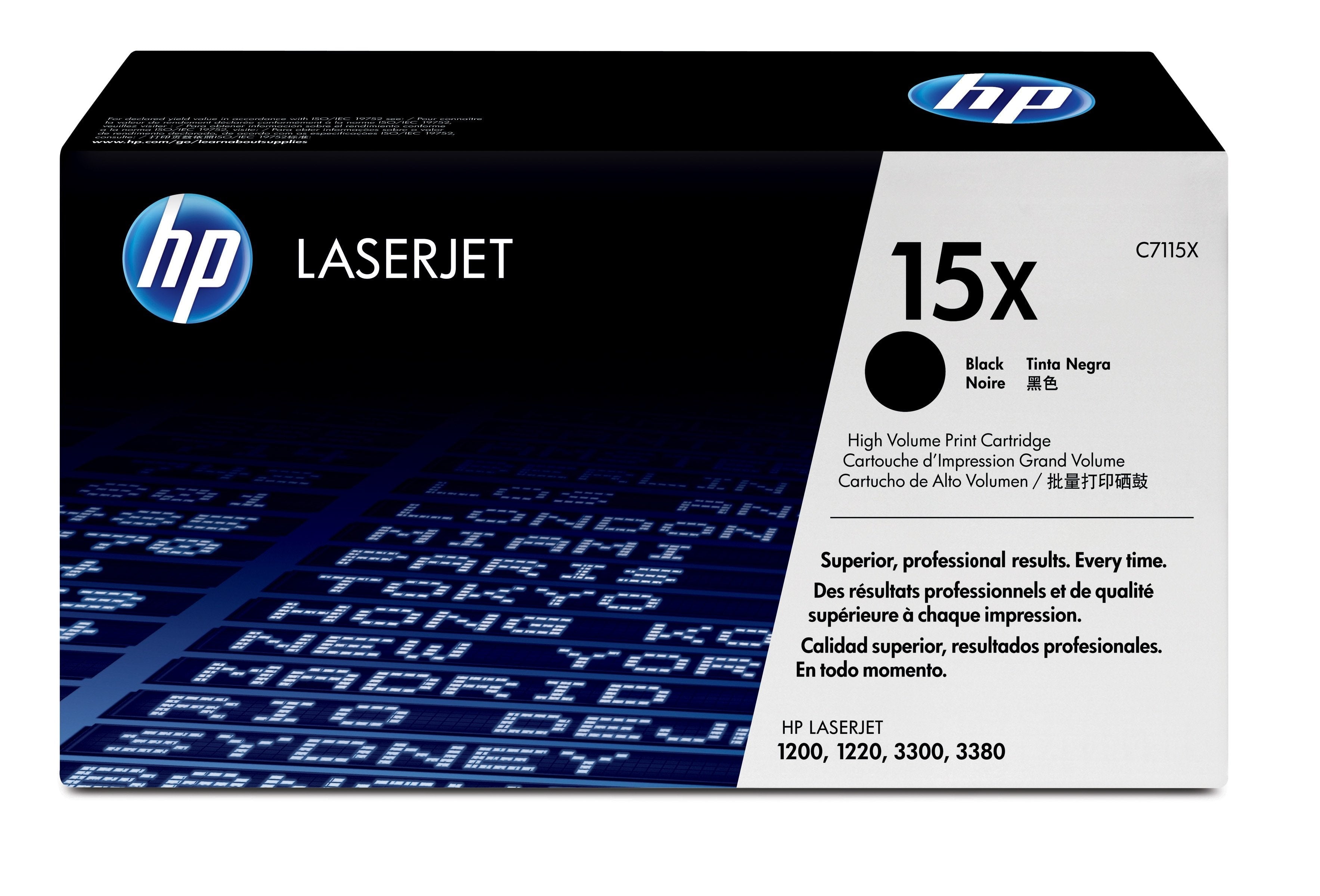 Toner Original Hp 15x Negro C7115x