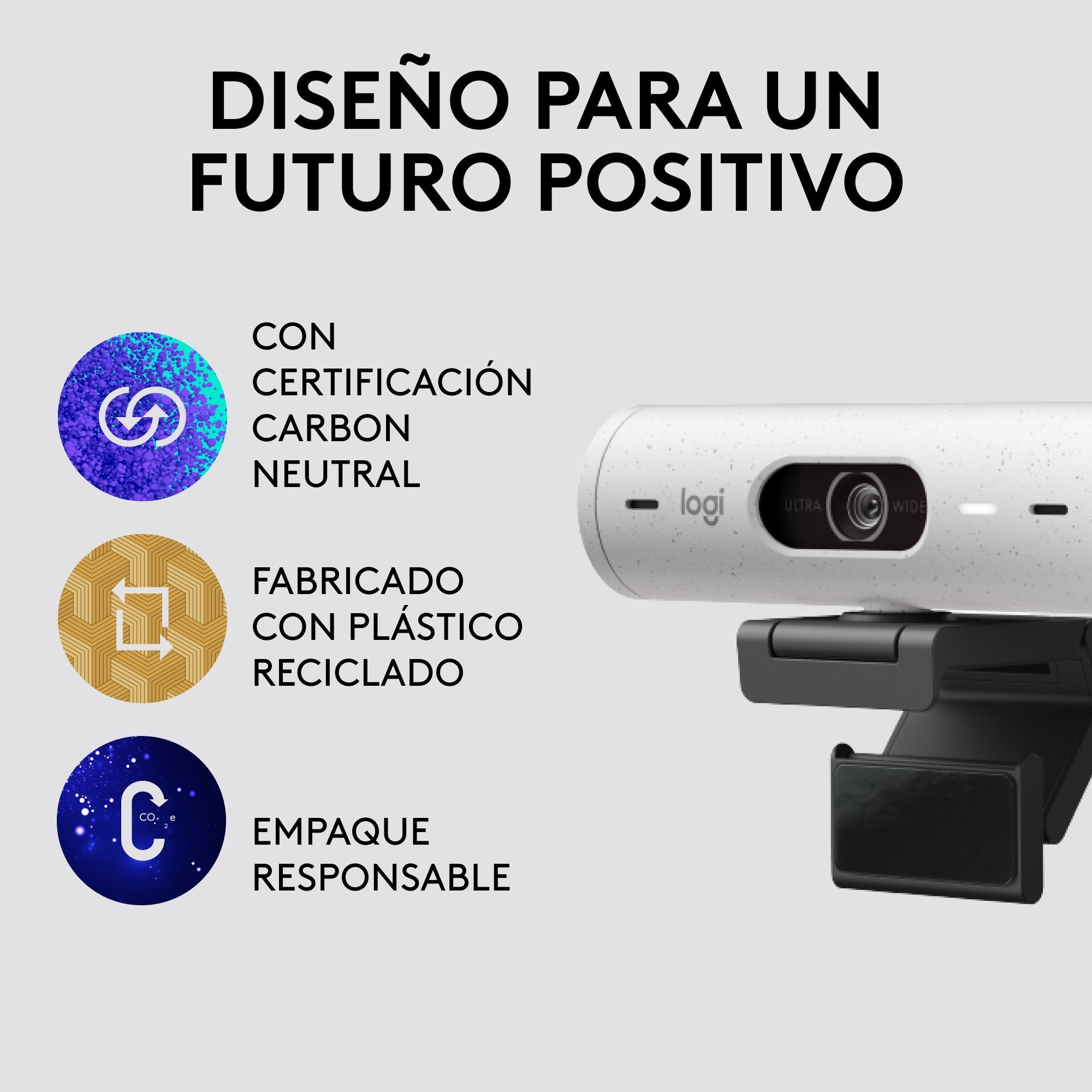 EAN 5099206104921 - Logitech 960-001428 cámara web 4 MP 1920 x 1080 Pixeles USB Blanco imagen 12