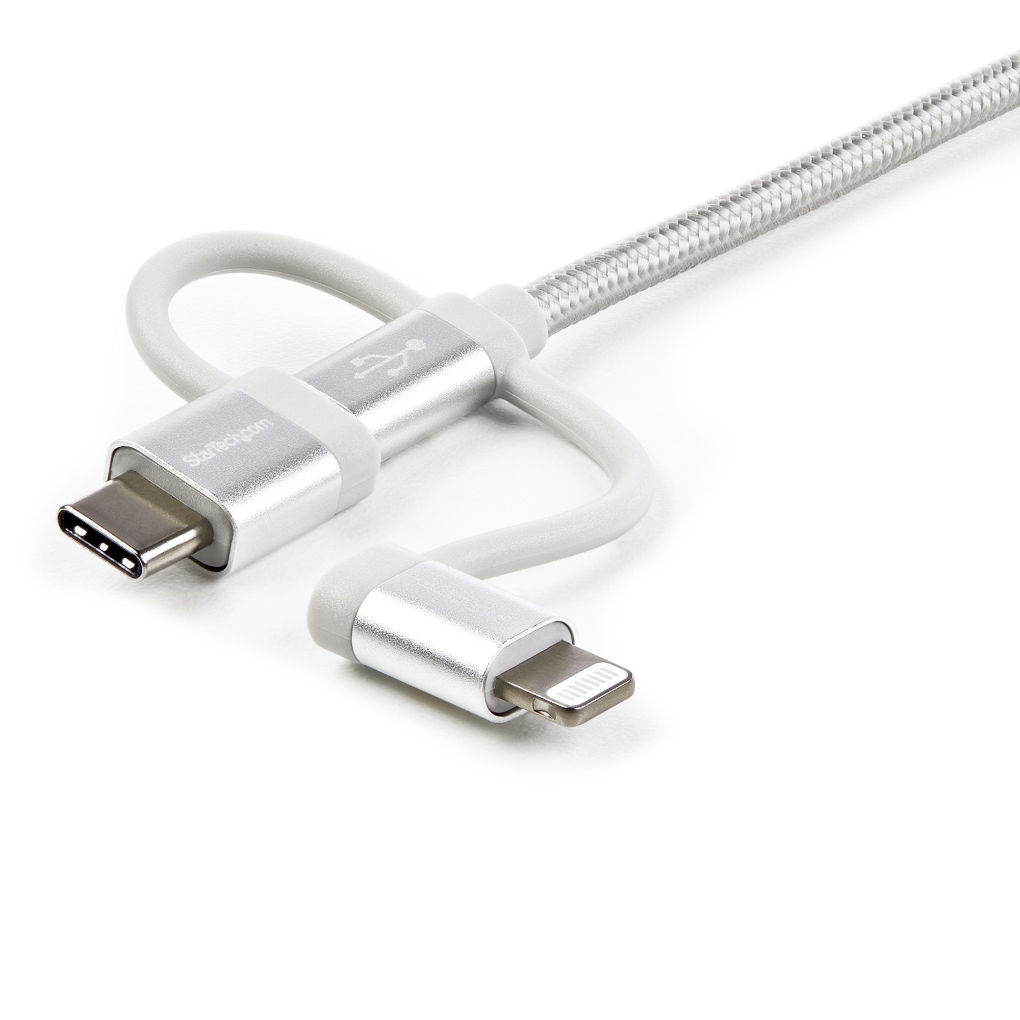 EAN 0065030868365 - StarTech.com LTCUB1MGR cable USB USB 2.0 Micro-USB B Plata imagen 4