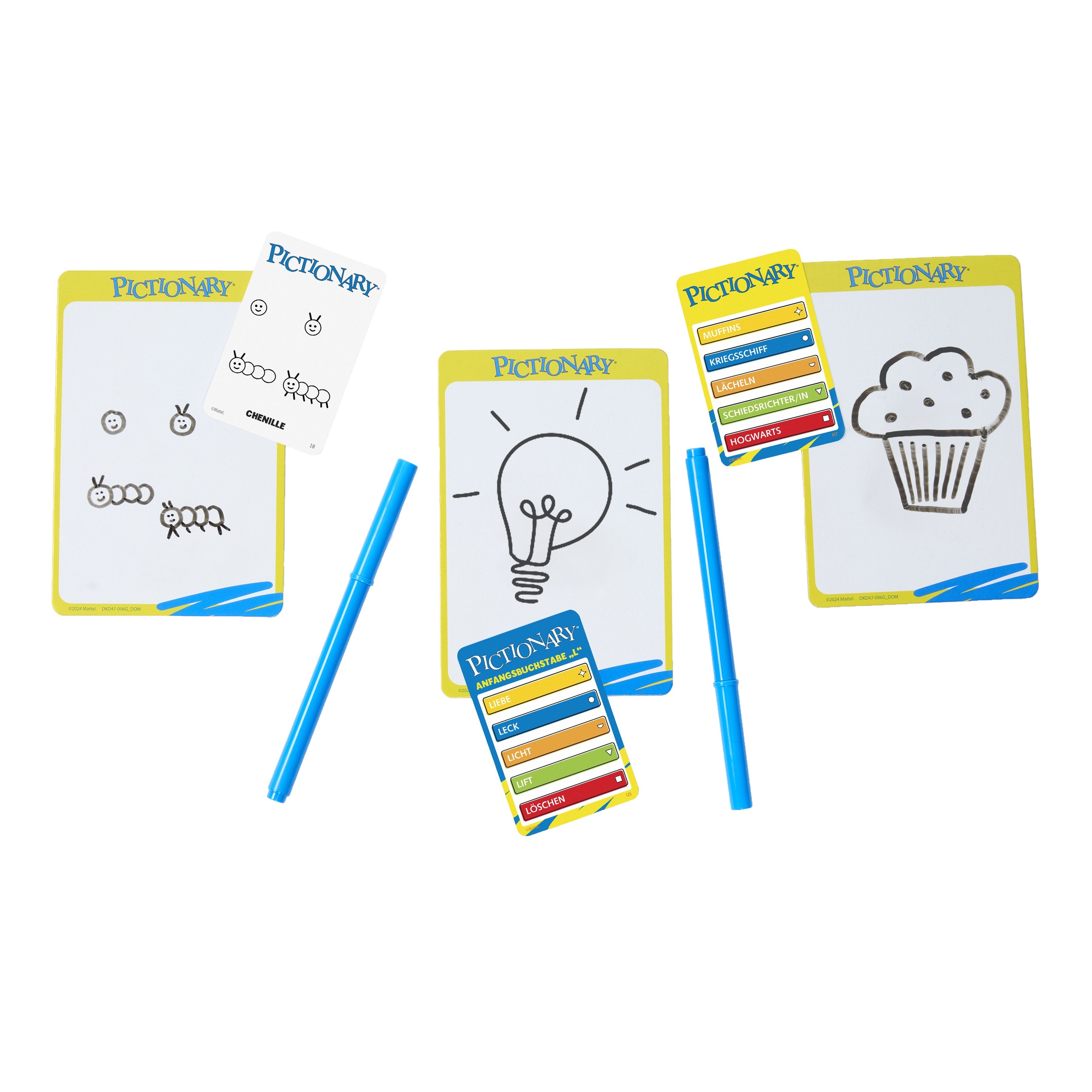 Mattel Pictionary, Juego De Mesa Jdx99