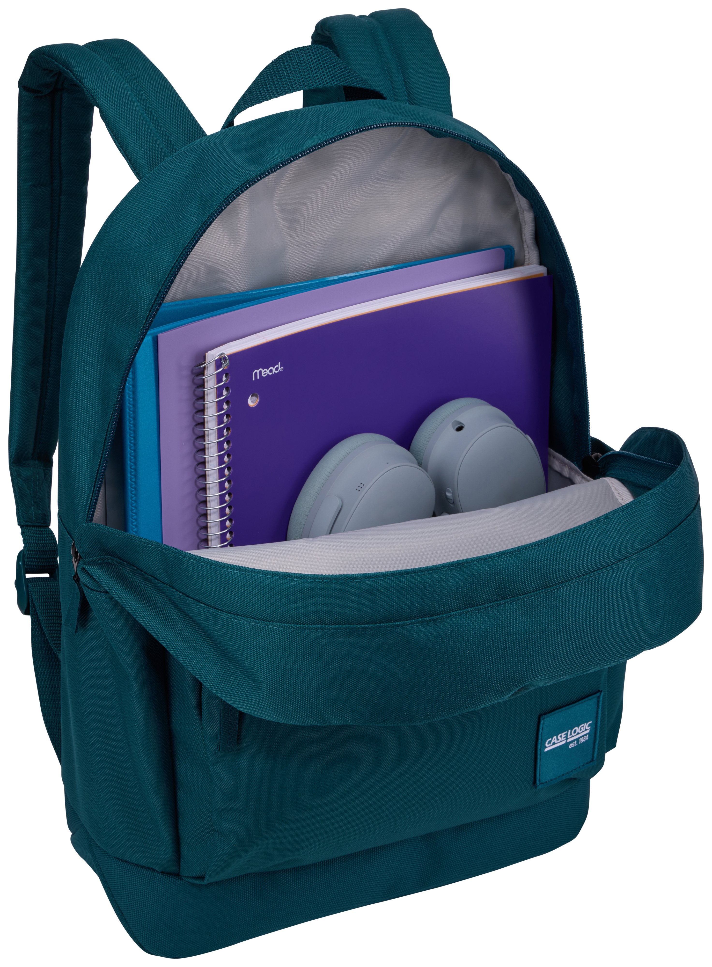 EAN 0085854254496 - Case Logic Campus CCAM5226 - Deep Teal mochila Mochila informal Verde azulado Poliéster imagen 4