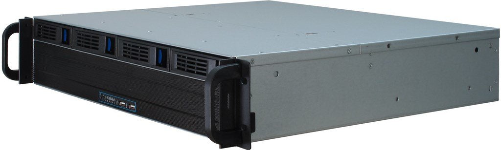 EAN 4260133128613 - Inter-Tech IPC 2U-2404S Estante Negro, Plata imagen 4