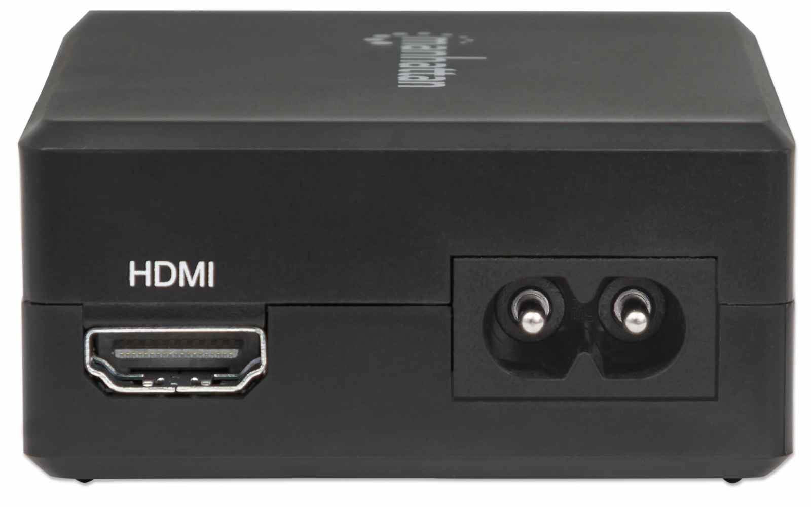 EAN 0766623130554 - Manhattan 130554 base para portátil y replicador de puertos USB 3.2 Gen 1 (3.1 Gen 1) Type-C Negro imagen 7