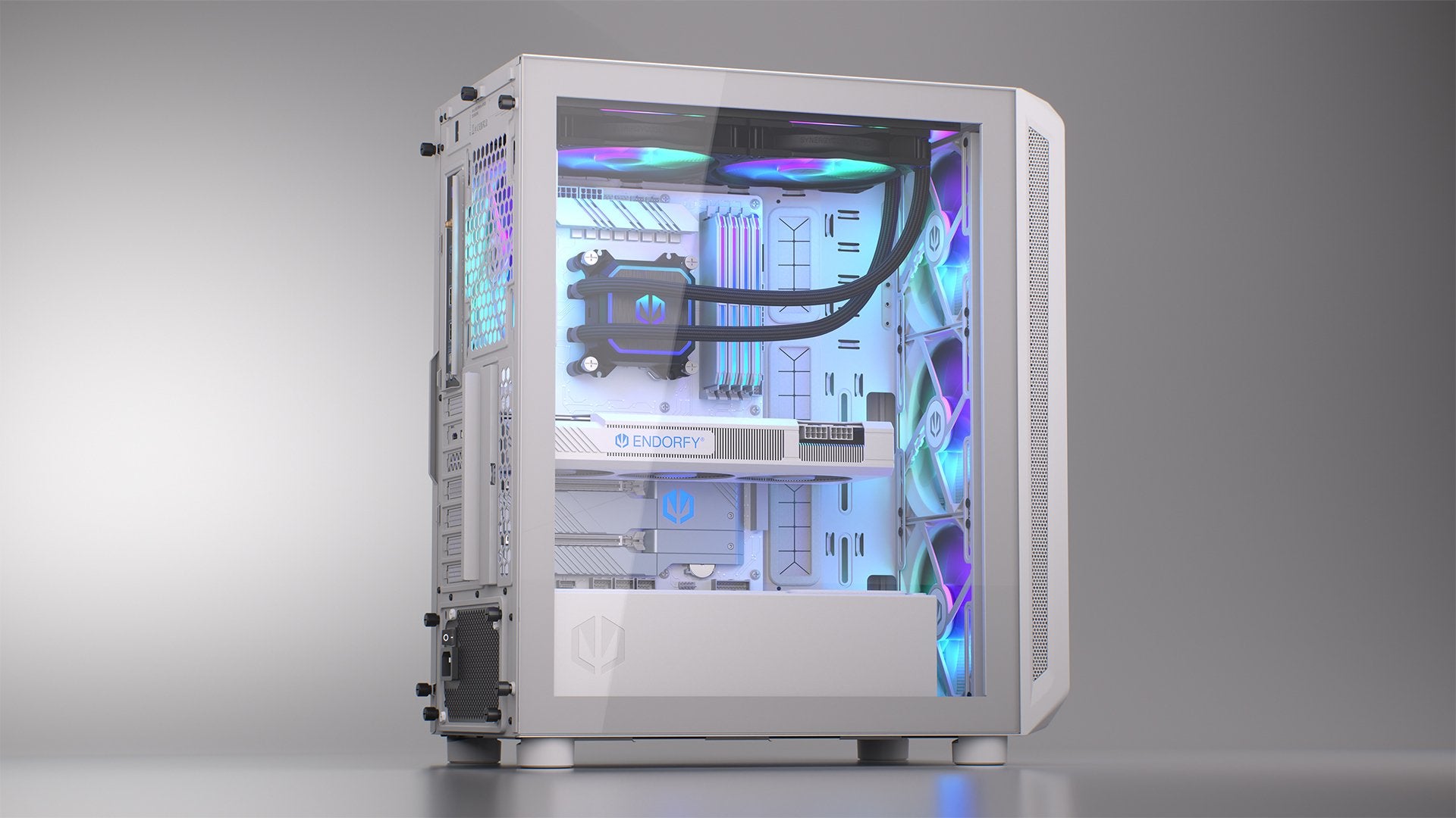 EAN 5903018668864 - ENDORFY ARX 500 ARGB White Midi Tower Blanco imagen 36