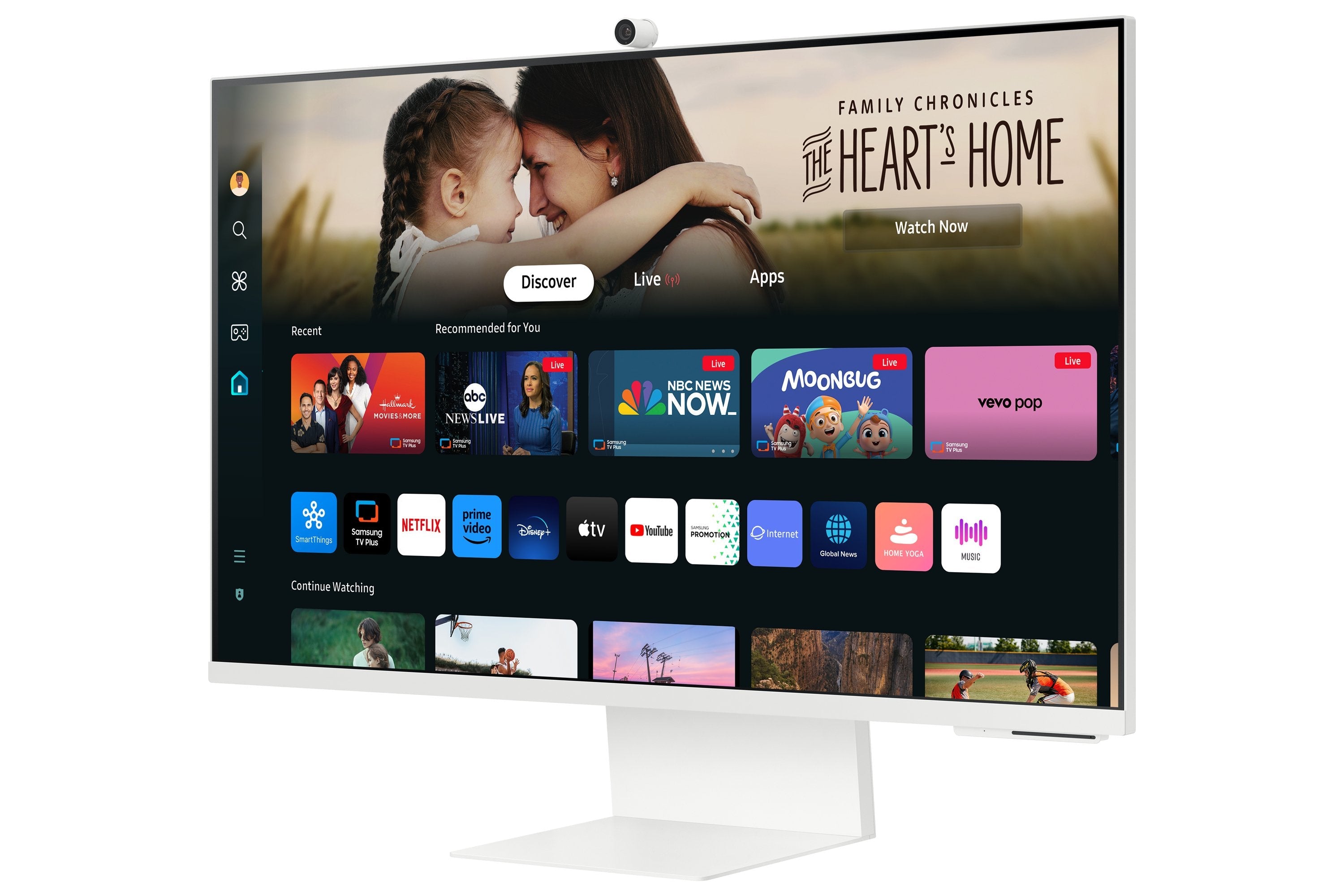 EAN 8806095535463 - Samsung M80D pantalla para PC 81,3 cm (32") 3840 x 2160 Pixeles 4K Ultra HD LED Blanco imagen 2