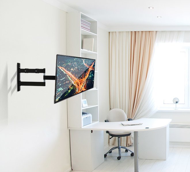 Soporte Pared B-Tech Bt7513 71,1 Cm (28") Negro