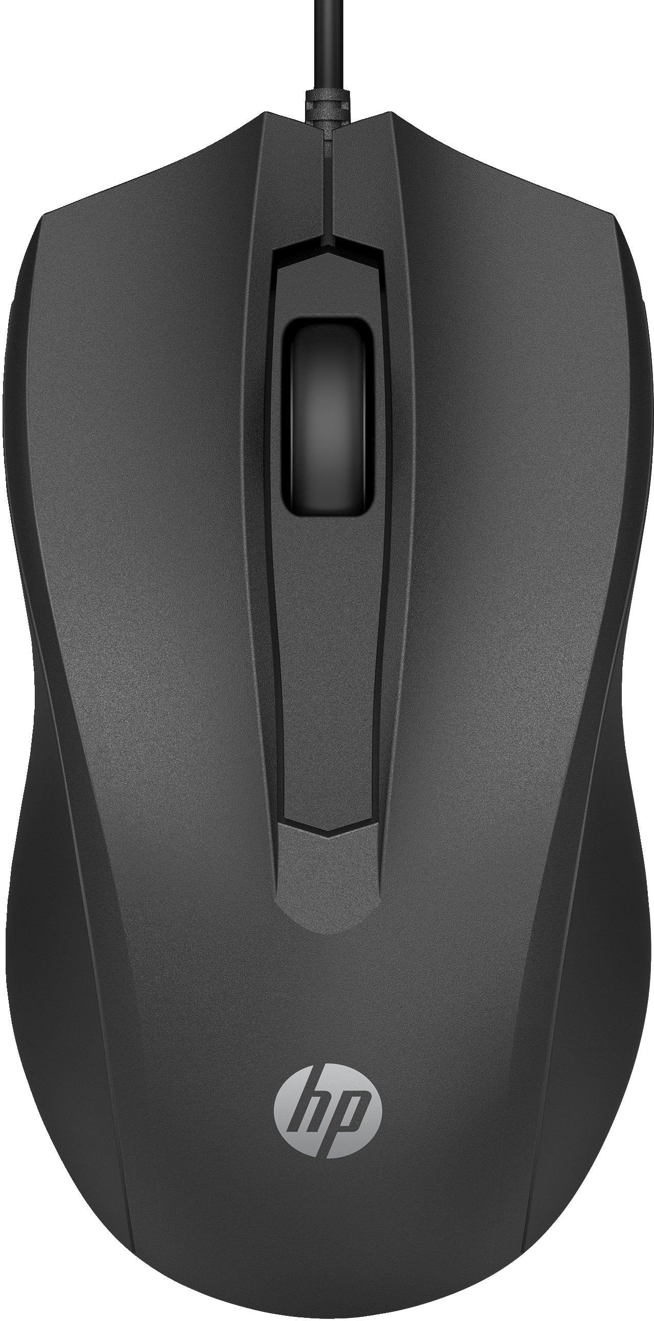 Raton Hp 105 Con Cable Negro