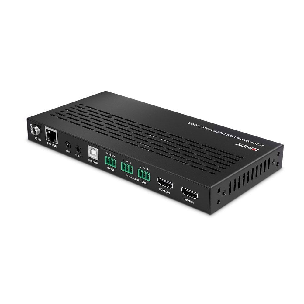 EAN 4002888383967 - Lindy 38396 extensor audio/video Transmisor de señales AV Negro imagen 2