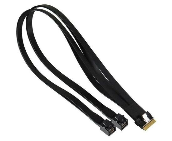 Supermicro Cbl-Sast-1276f-100 Cable Serial Attached Scsi (Sas) 0,76 M Negro