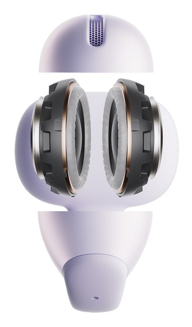 Shokz Opendots Air Púrpura Auriculares Inalámbricos Open-Ear Con Clip