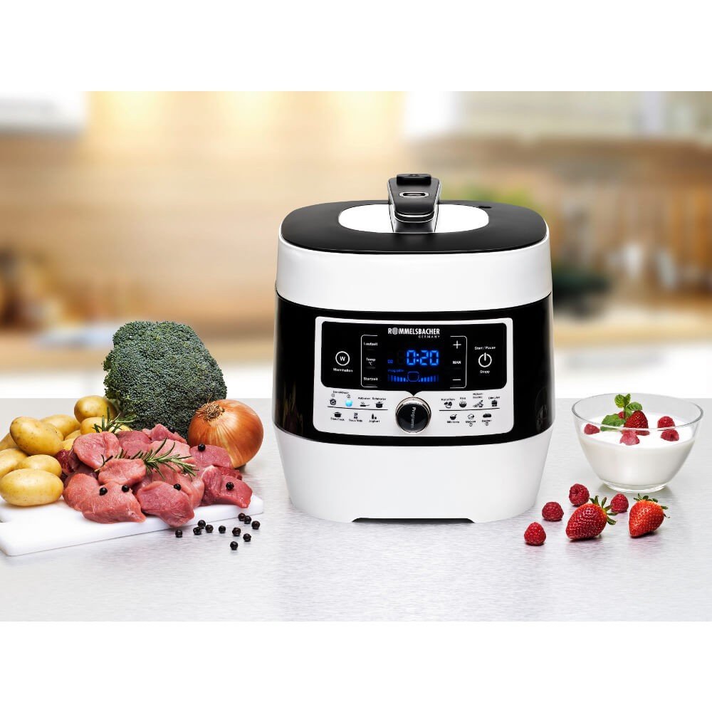 Rommelsbacher Presión De Vapor Y Olla Múltiple Md 1000 Md 1000